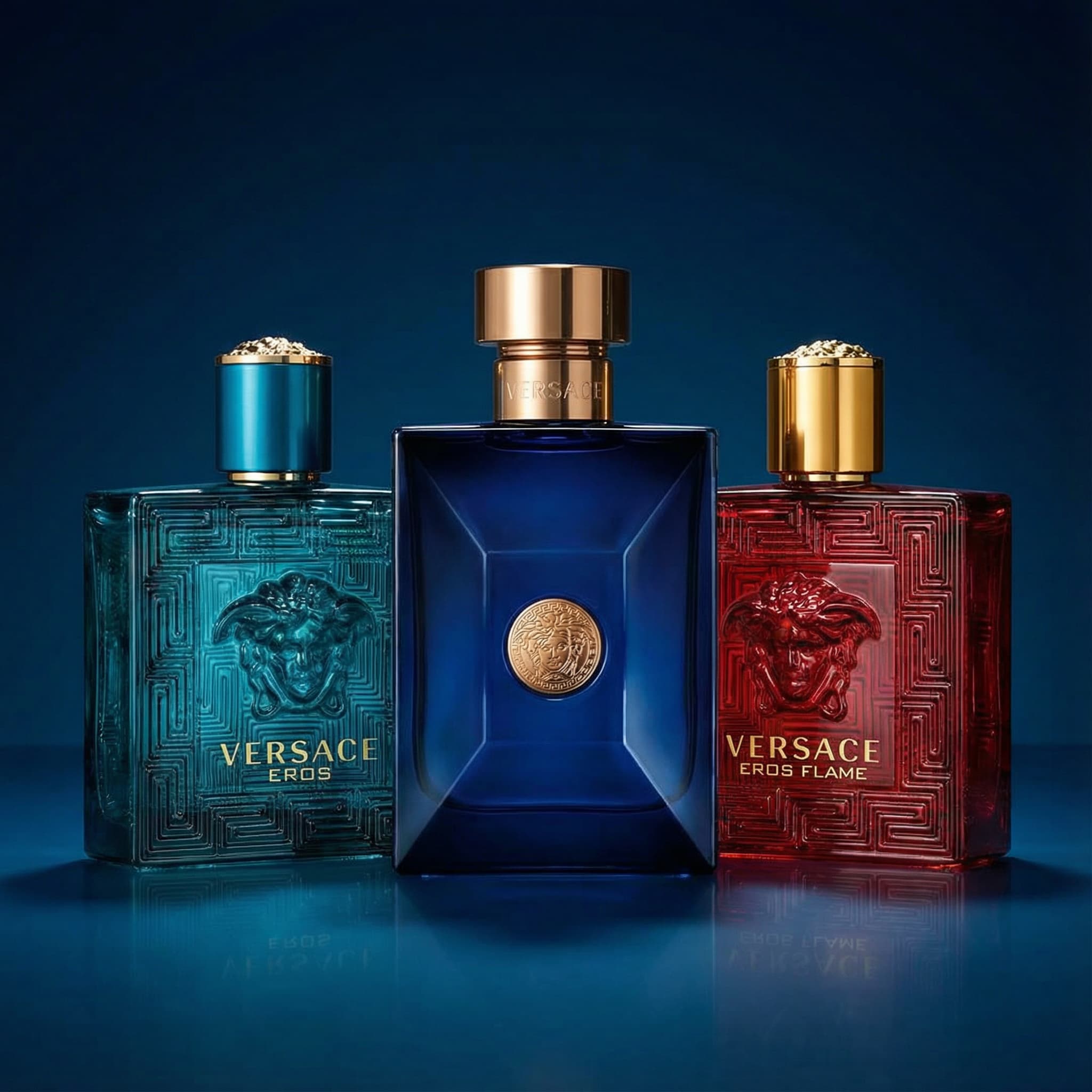 COMBO VERSACE EROS TRIO – EROS / EROS FLAME / DYLAN BLUE